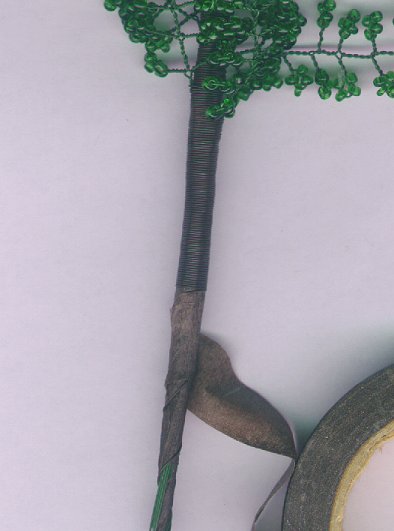 Мастер-класс бонсай «Лиловый чубушник или жасмин кавказский» из бисера на проволоке